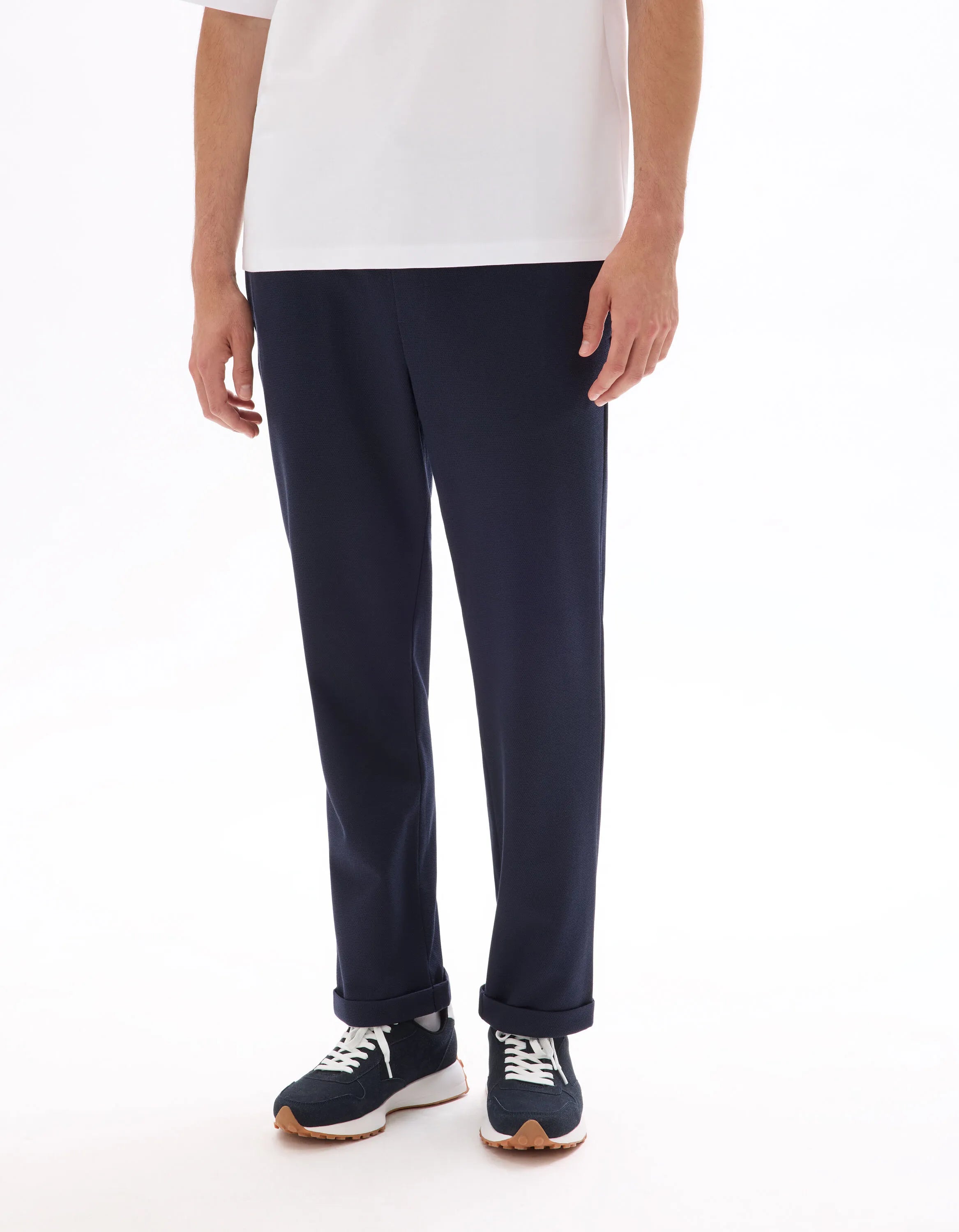 Celio_Navy H25_24H Slim Stretch 7/8 Pants_LOPICK_NAVY H25_02