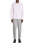 Celio_Grey Straight Stretch Trousers_LOPLI_GREY_01