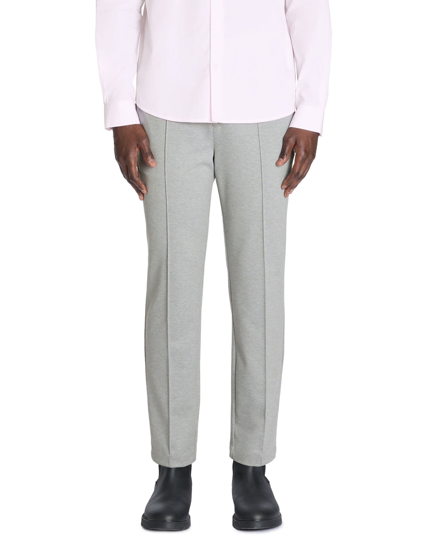 Celio_Grey Straight Stretch Trousers_LOPLI_GREY_02