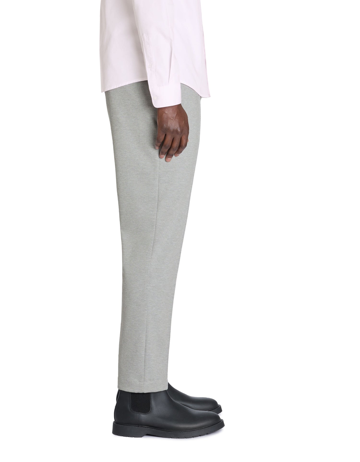 Celio_Grey Straight Stretch Trousers_LOPLI_GREY_04