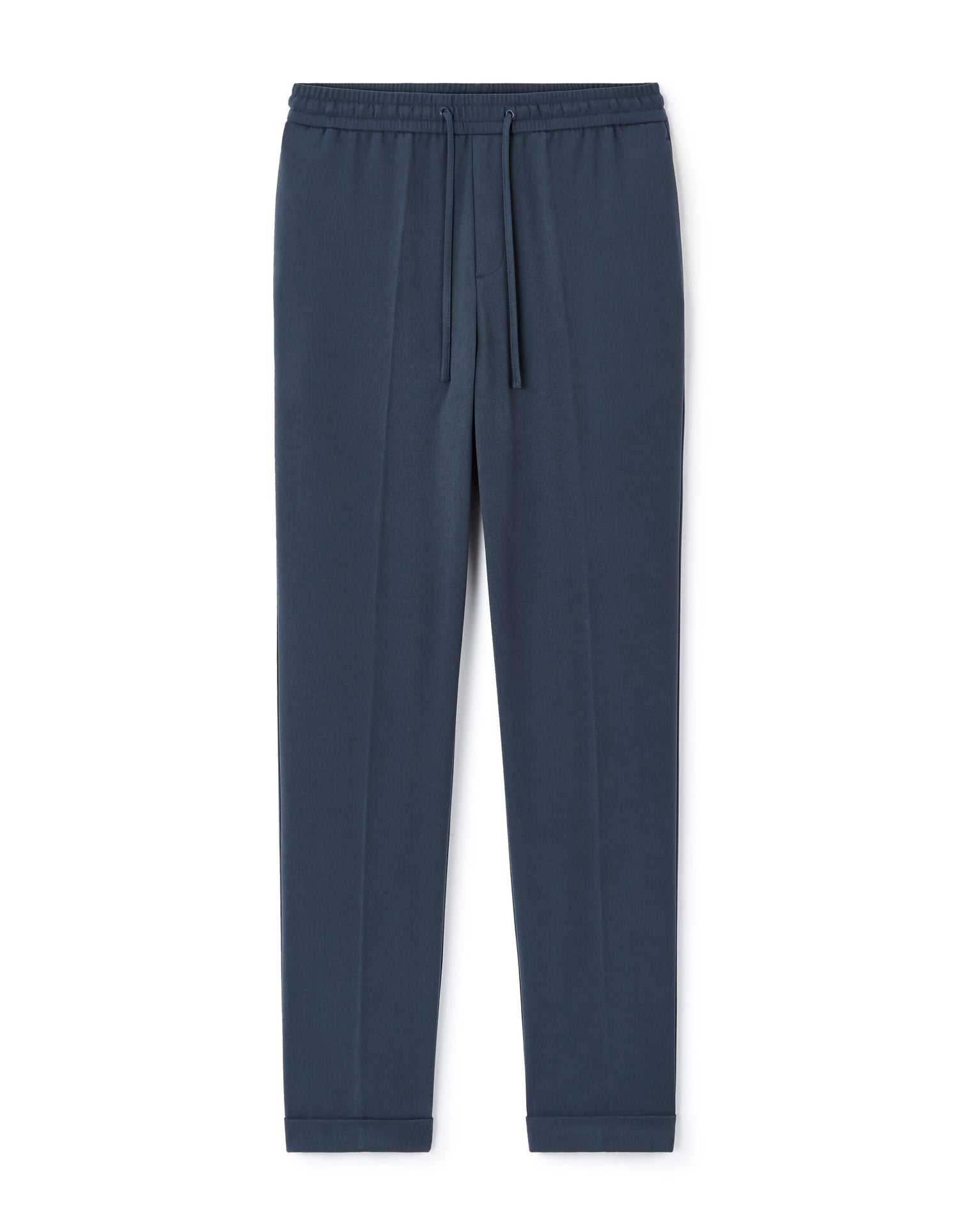 Celio_Blue Straight Stretch Trousers_LORA_BLUE_05