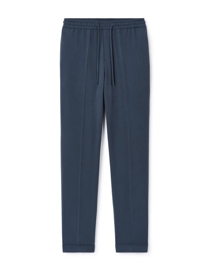 Celio_Blue Straight Stretch Trousers_LORA_BLUE_05