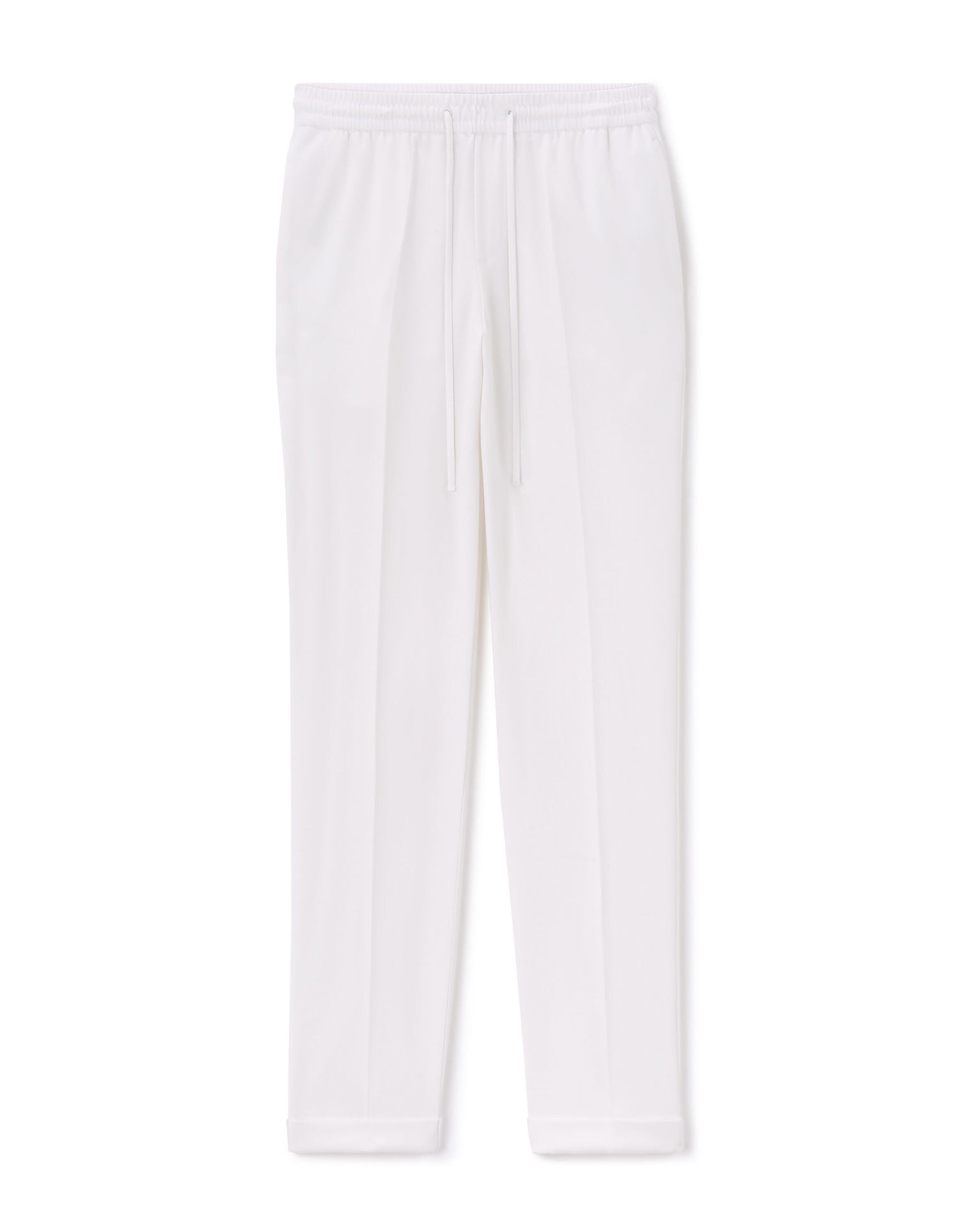 Celio_White Straight Stretch Trousers_LORA_OPTICAL WHITE_06