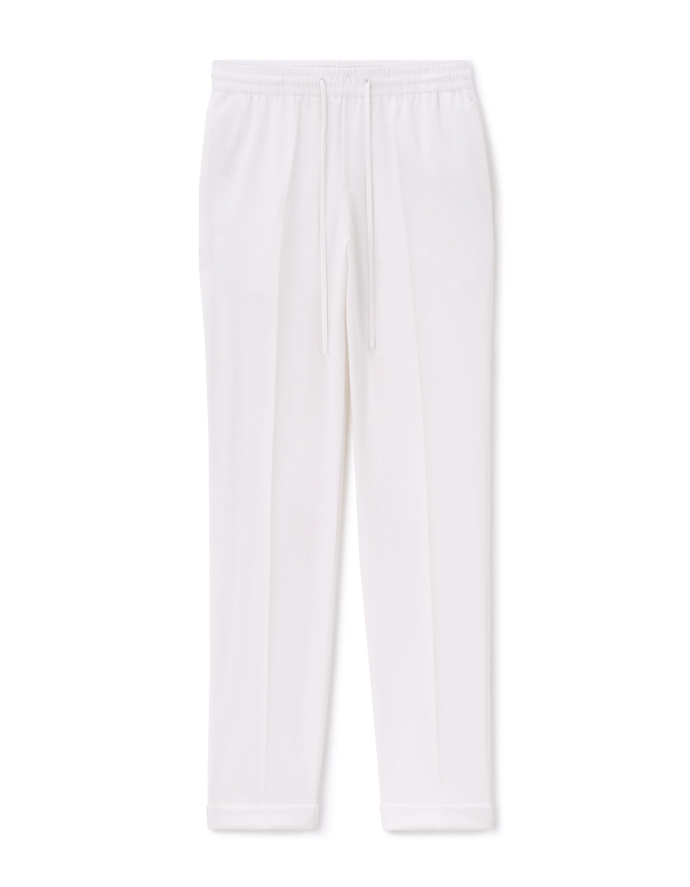 Celio_White Straight Stretch Trousers_LORA_OPTICAL WHITE_06