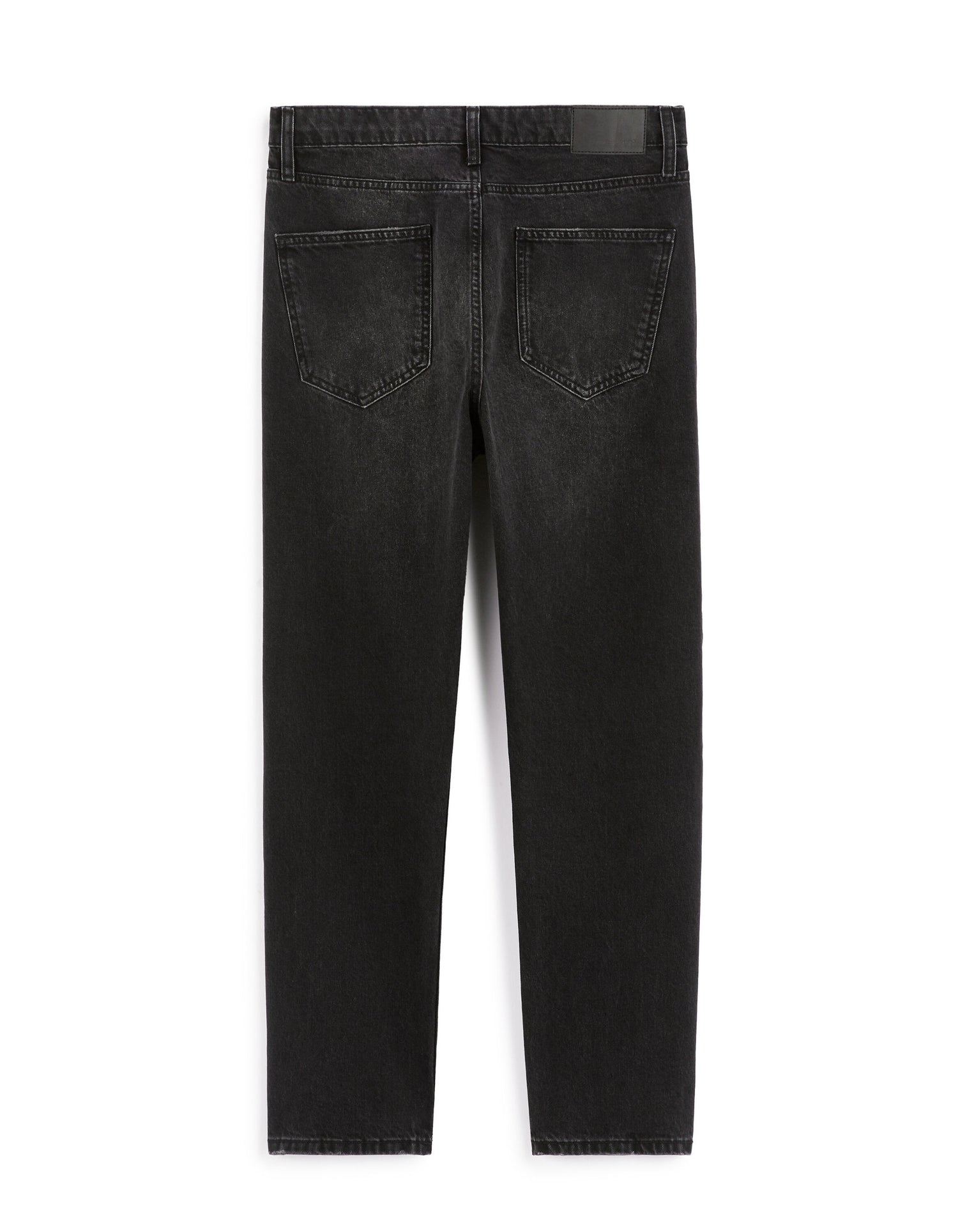 Celio_Black 100% Cotton Relaxed Jeans_LORELAX_BLACK_05