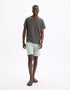 Celio_Light Green Bermuda Shorts in 100% Cotton Fleece_LOSHORT2_LIGHT GREEN 01_01
