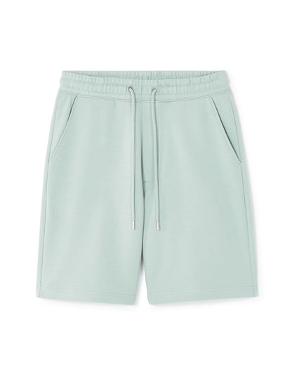Celio_Light Green Bermuda Shorts in 100% Cotton Fleece_LOSHORT2_LIGHT GREEN 01_06