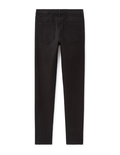 Celio_Black Slim Cotton Stretch Jog Jeans_LOSUPER1_BLACK_06