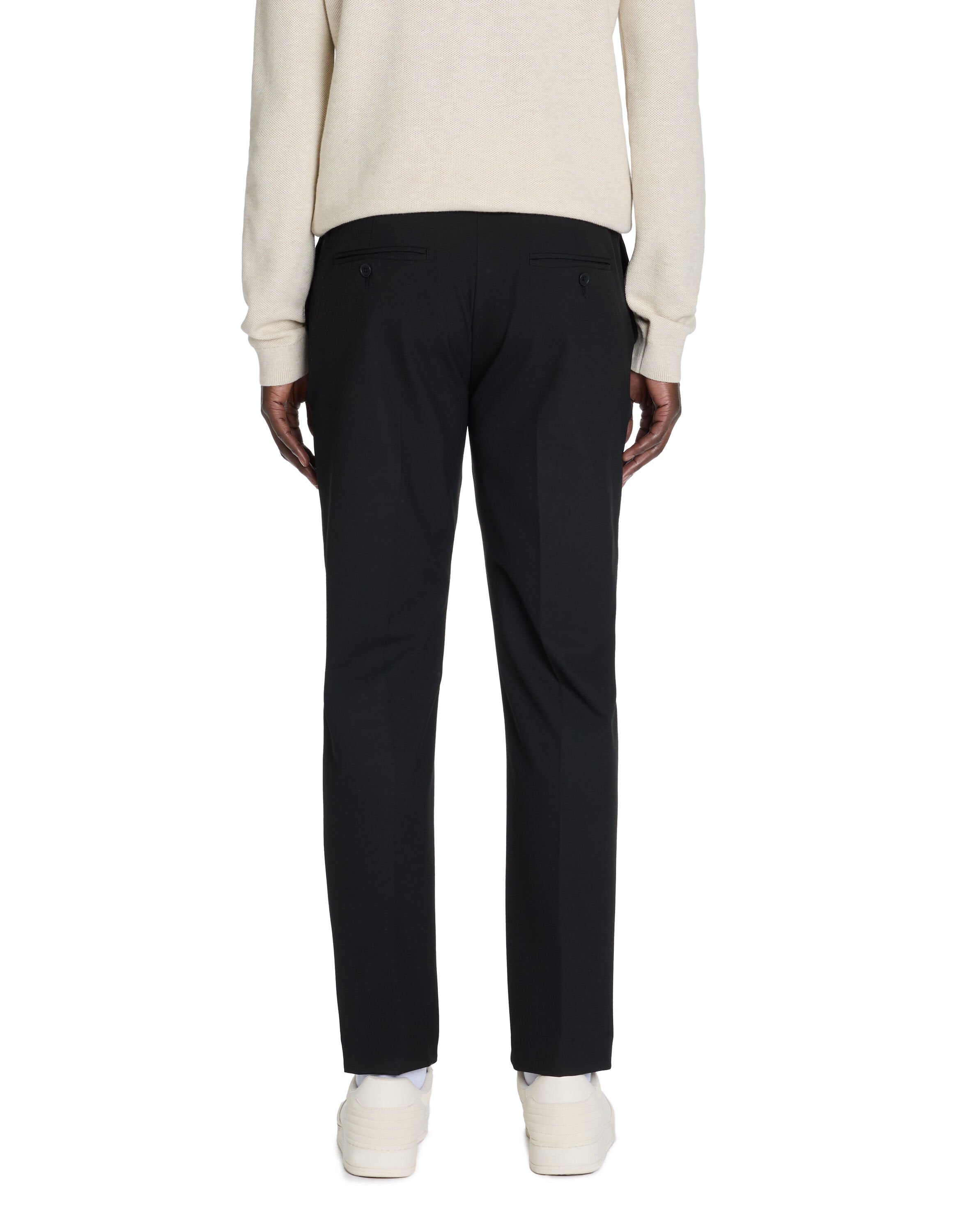 Celio_Black Straight Stretch Chinos_LOTRAVELL_BLACK_03