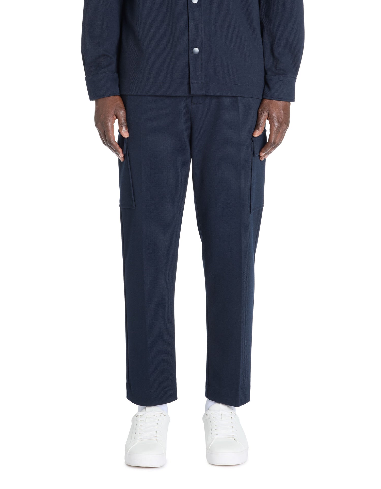 Celio_Navy 24H Straight Stretch Cotton Cargo Pants_LOTWILL_NAVY_02