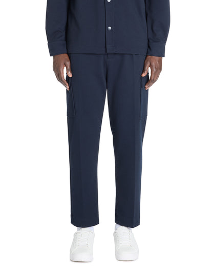 Celio_Navy 24H Straight Stretch Cotton Cargo Pants_LOTWILL_NAVY_02