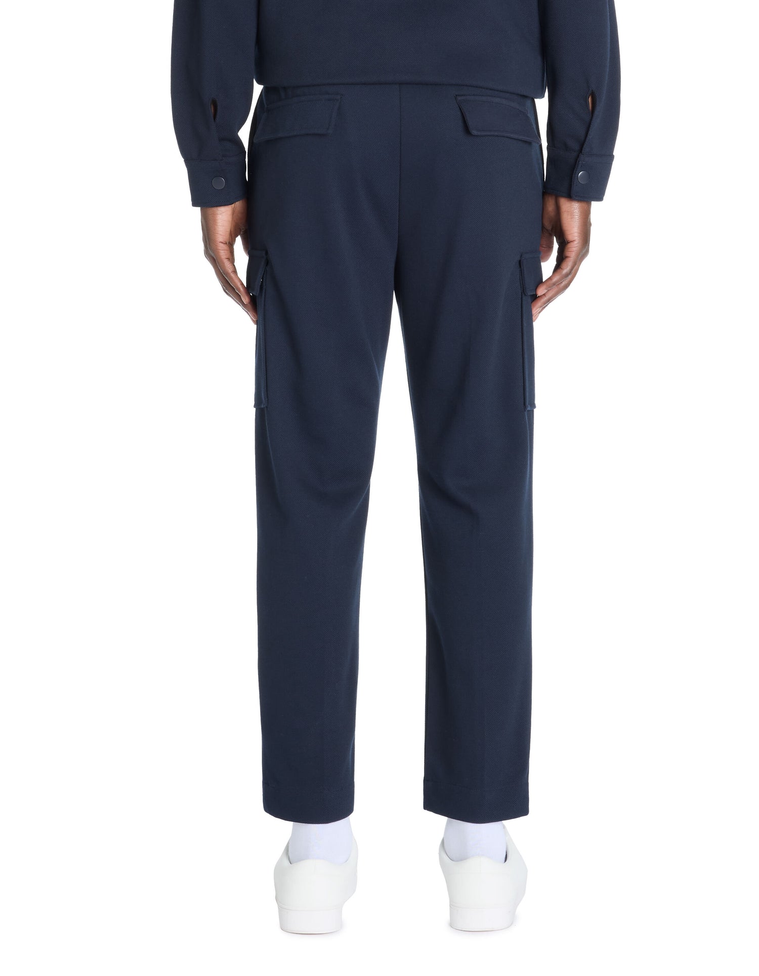 Celio_Navy 24H Straight Stretch Cotton Cargo Pants_LOTWILL_NAVY_03