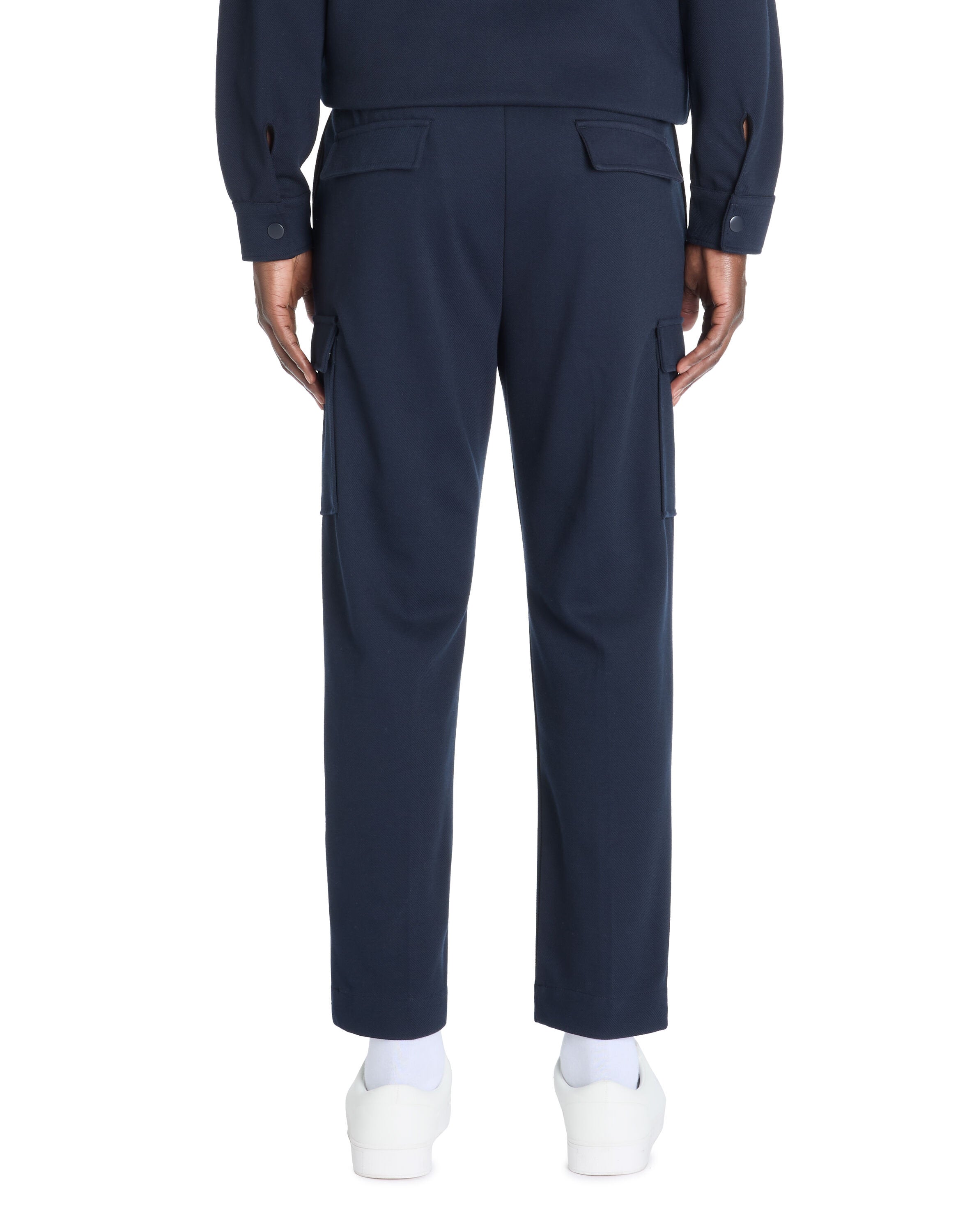 Celio_Navy 24H Straight Stretch Cotton Cargo Pants_LOTWILL_NAVY_03