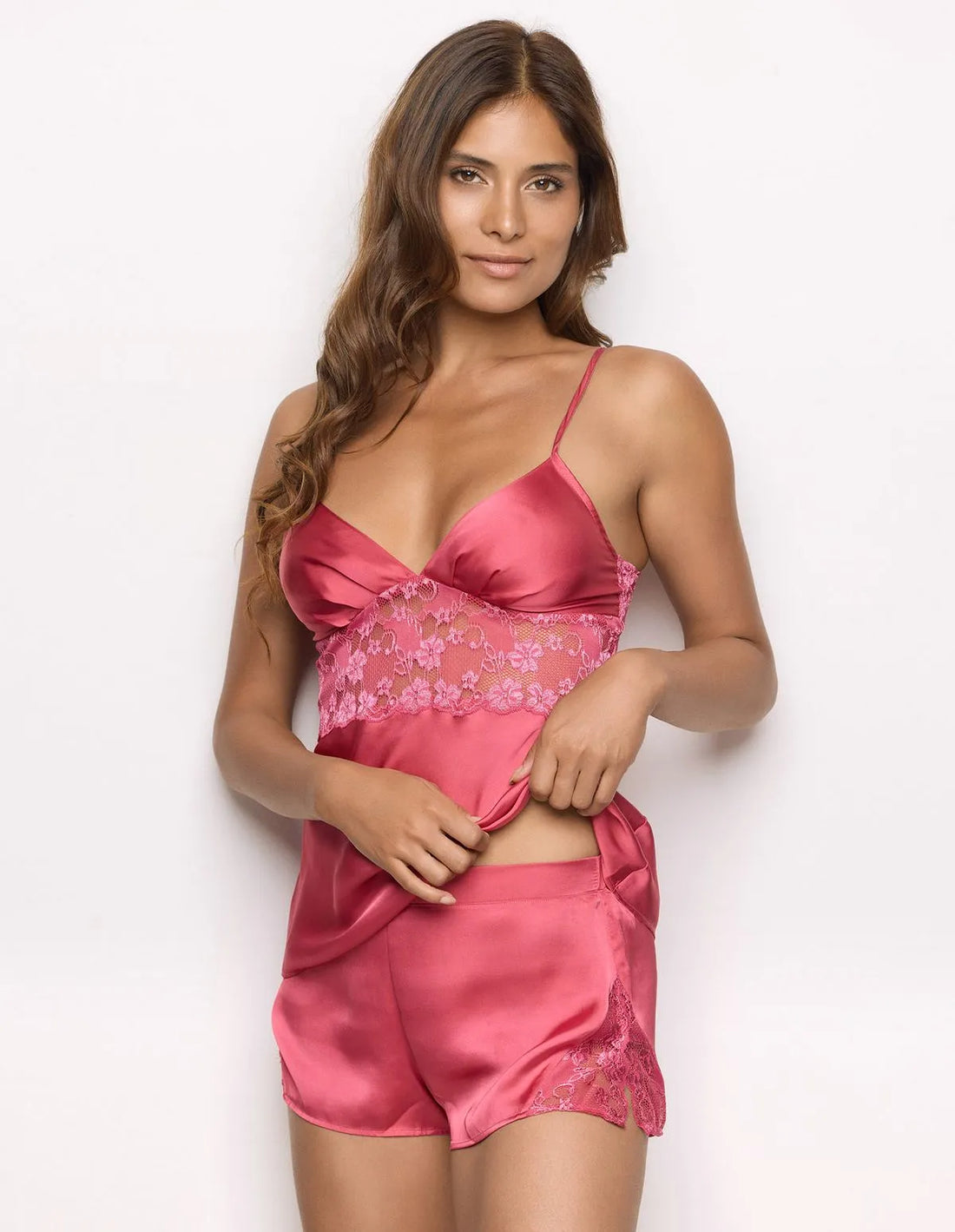 Yamamay_Fuchsia_Satin and Lace Culotte in Mauve Pink Ð Primula Color_LPBD183001_040_01