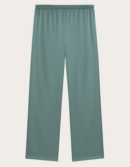 Yamamay_Sage Green_Long Satin Trousers in Sage Green Ð Primula Color_LPBD183004_120_05