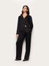 Yamamay_Black_Viscose Satin Pants with Rhinestone Details Bright Satin_LPBD184001_072_01