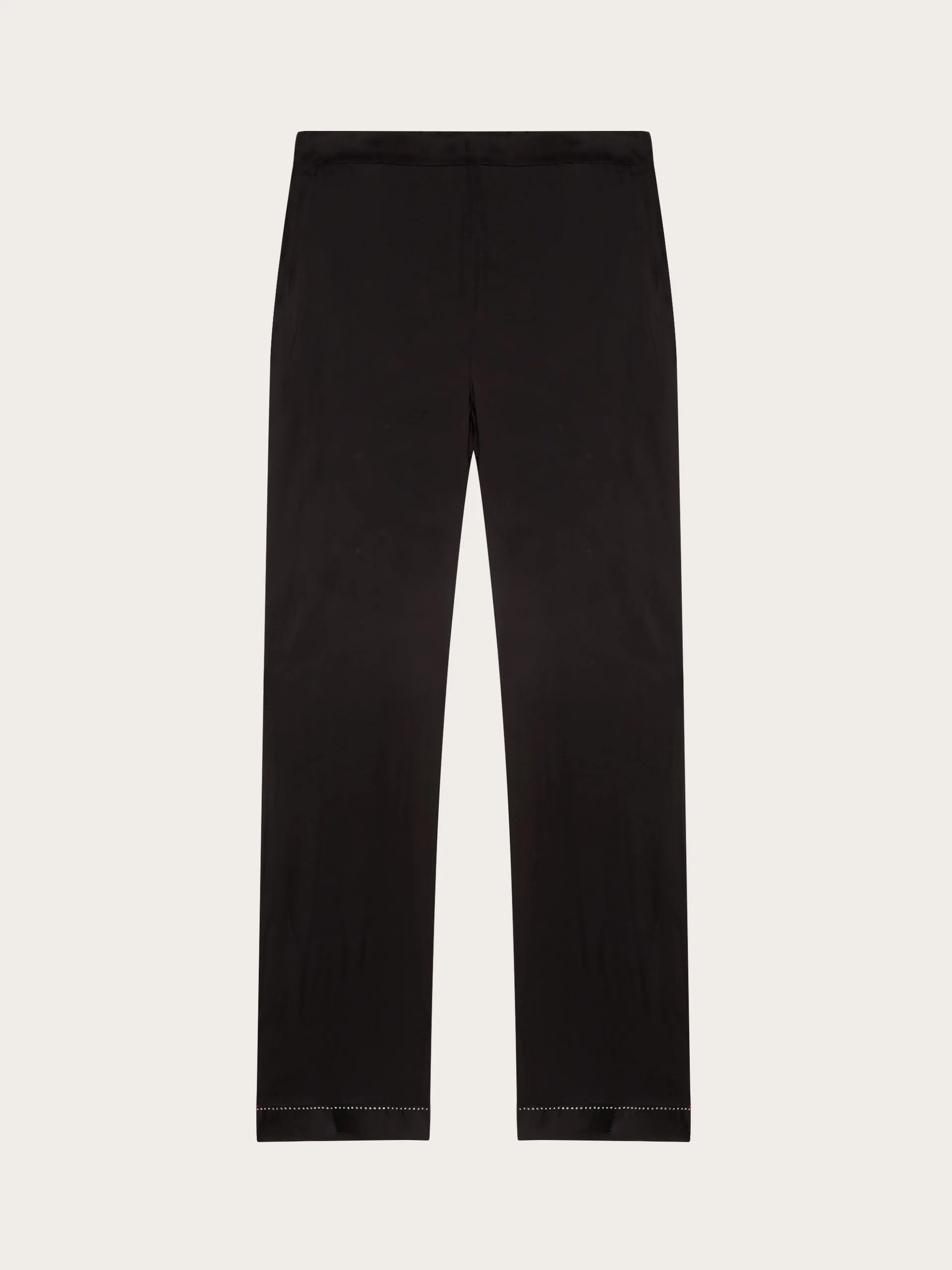 Yamamay_Black_Viscose Satin Pants with Rhinestone Details Bright Satin_LPBD184001_072_06