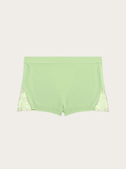 Yamamay_Light Green_Satin and Lace Culottes - Primula Color_LPBD191005_109_05