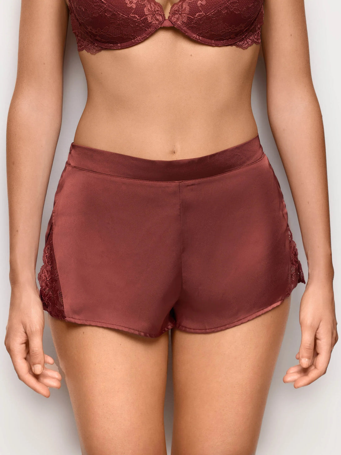 Yamamay BRICK RED Women Shorts - Primula Color SKU: LPBD193001_092 Image 02