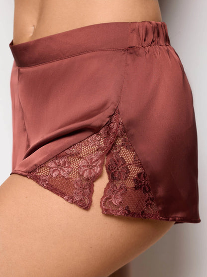 Yamamay BRICK RED Women Shorts - Primula Color SKU: LPBD193001_092 Image 03
