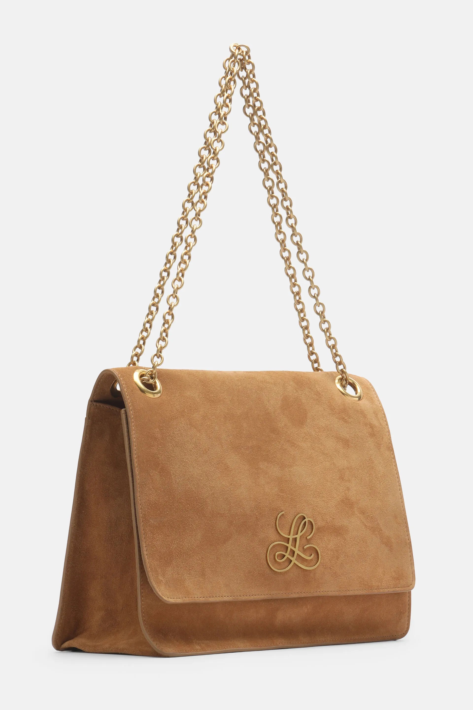 Luisa Spagnoli Cuoio/Oro Satinato Women Ls1928Gc - Shoulder Bag SKU: LS1928GC_2224 0018 Image 05