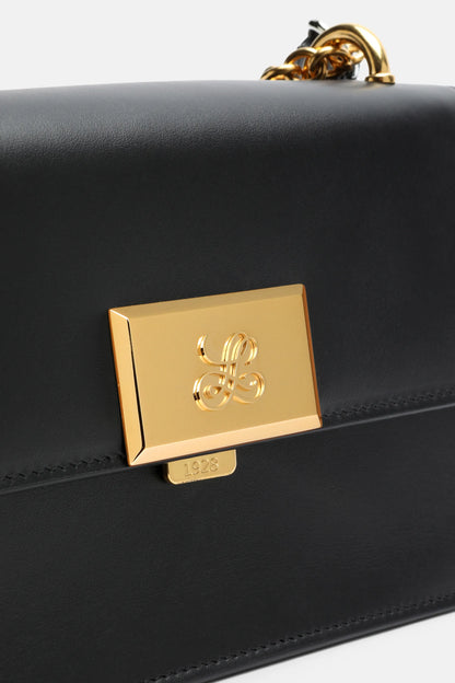 Luisa Spagnoli Nero/Oro Chiaro Women LS1928P Shoulder Bag SKU: LS1928P A_0101 0038 Image 05