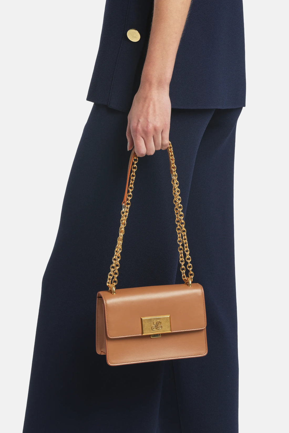 Luisa Spagnoli Tabacco/Oro Chiaro Women LS1928P Shoulder Bag SKU: LS1928P A_2234 0038 Image 02