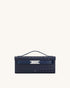 JW PEI Navy Women Bria Weave Texture Bria Structured Top Handle Bag  SKU: LS2T276-51W_Navy Image 01