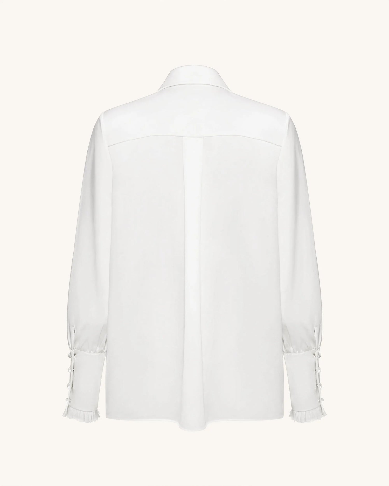 JW PEI_White_Ribbon Tie Balloon Sleeve Blouse_LSH104-2_White_05