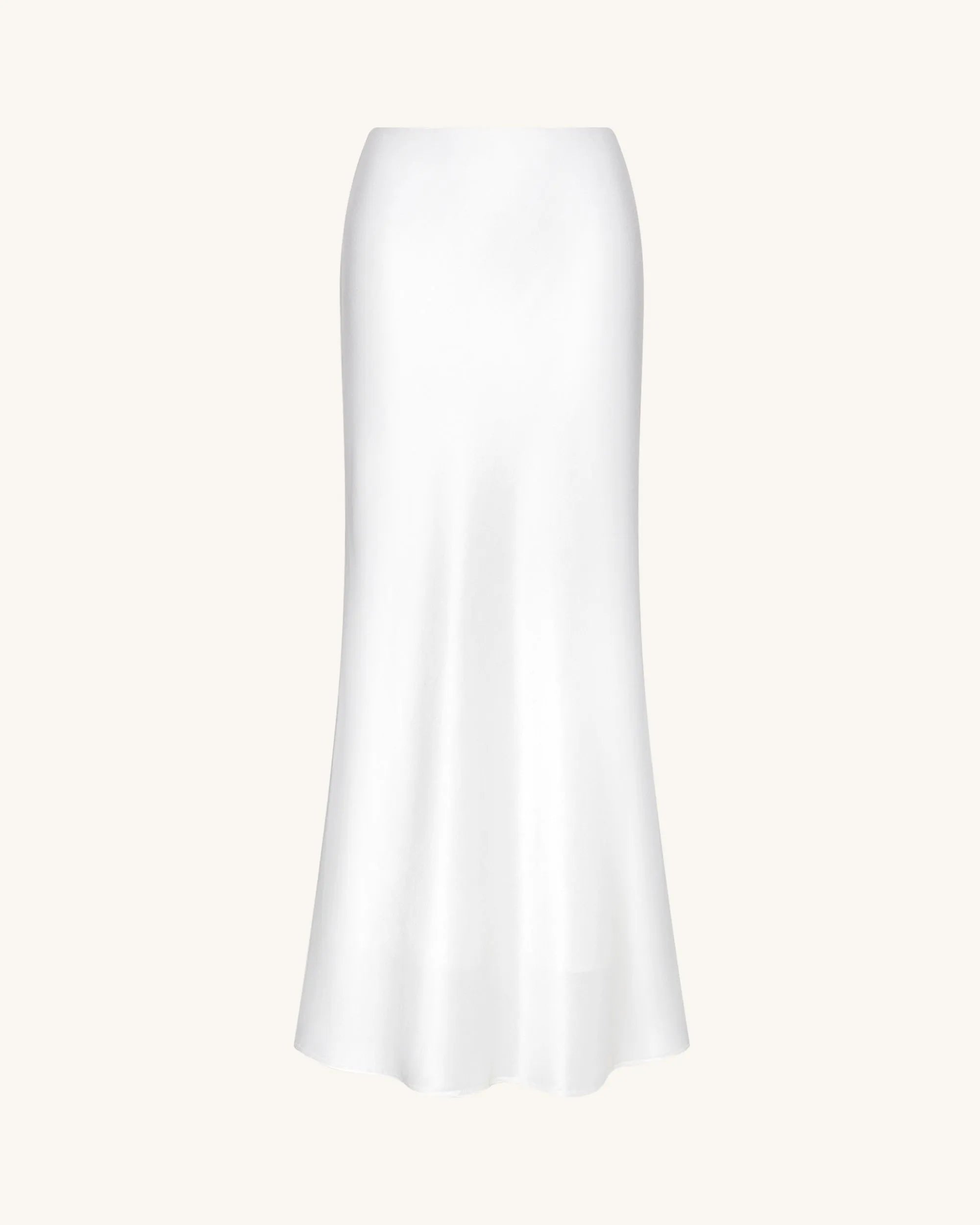 JW PEI_White_Liquid Satin Mermaid Maxi Skirt_LSK105-2_White_03