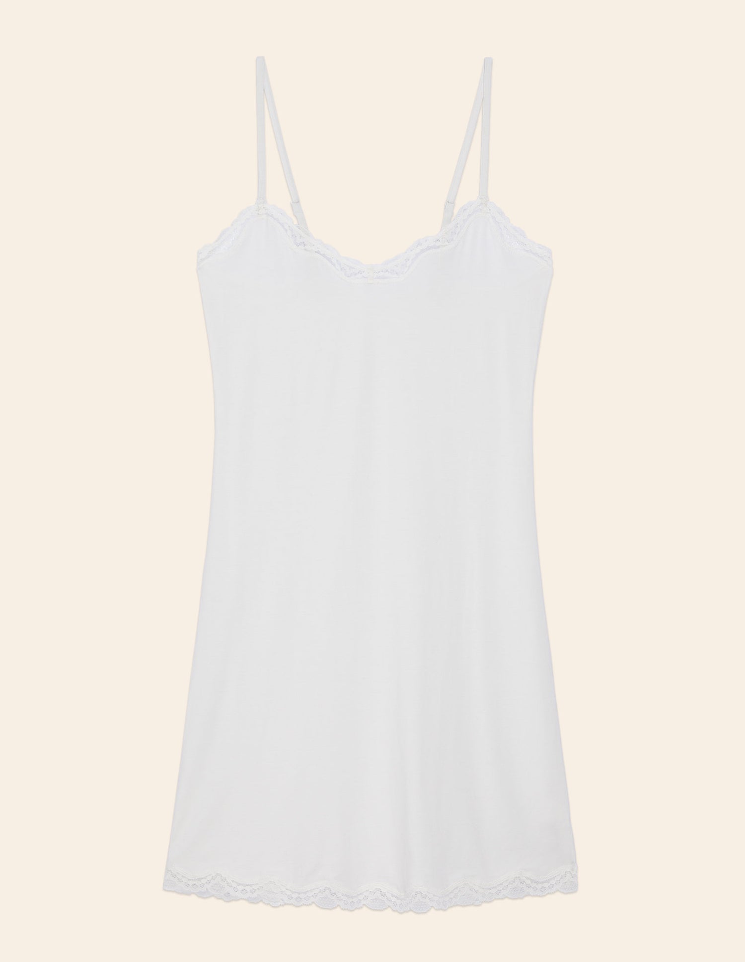 Yamamay_Modal &amp; Silk Short Slip with Adjustable Thin Straps_LSOD181004_096_04