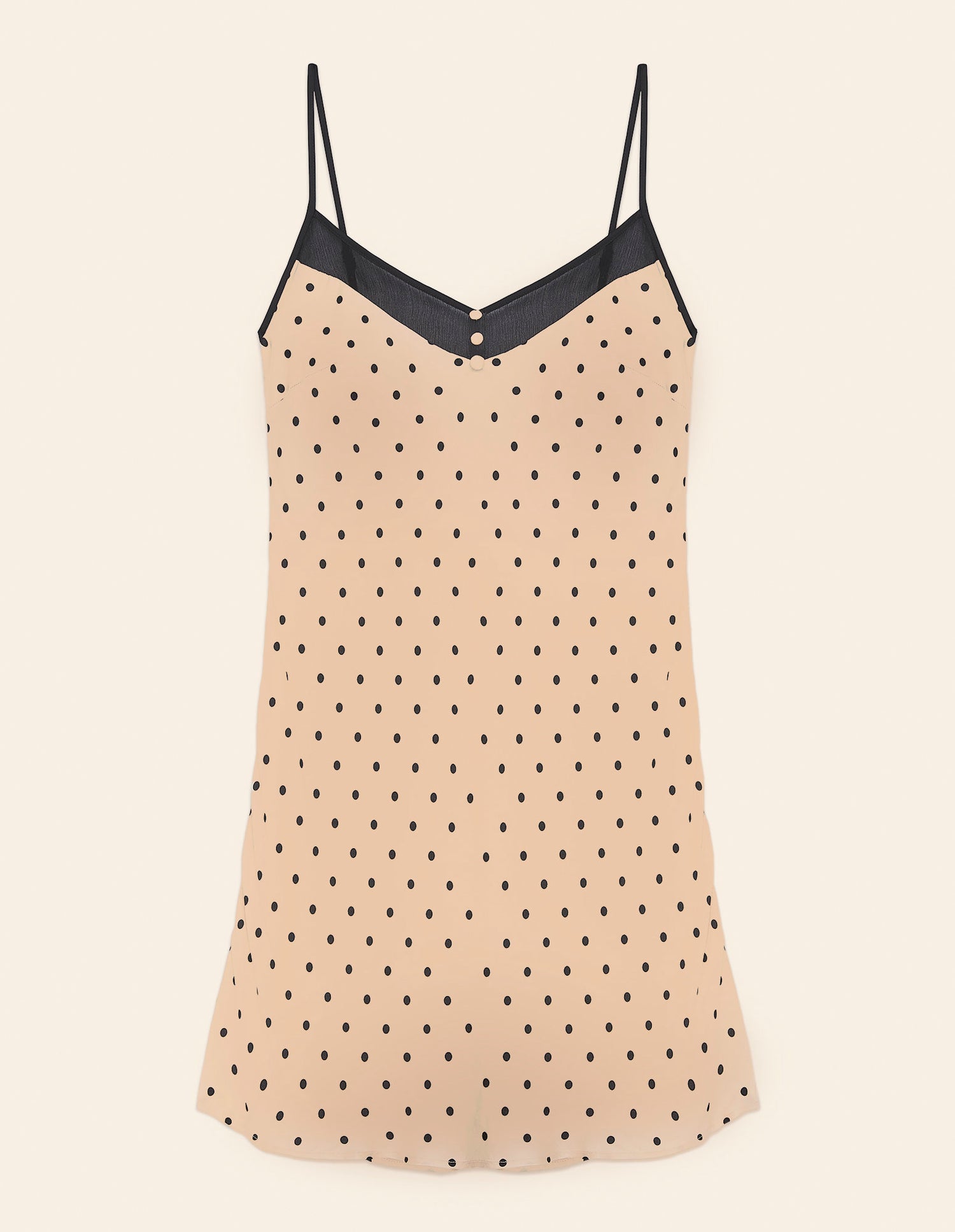 Yamamay_Delice Viscose Satin and Organza Slip with Thin Straps_LSOD181005_128_04