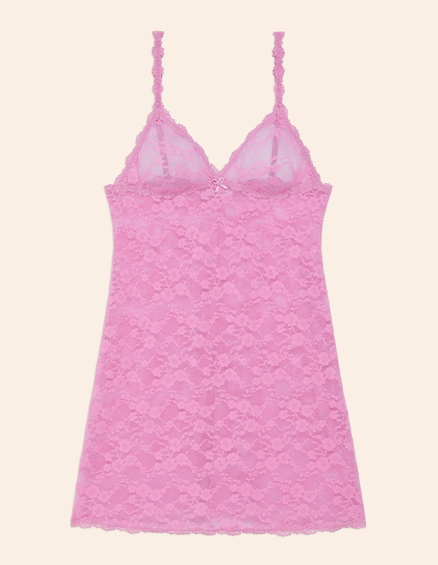 Yamamay_Fancy Lace Unlined Semi-Transparent Lace Slip Dress with Thin Straps_LSOD181008_077_04