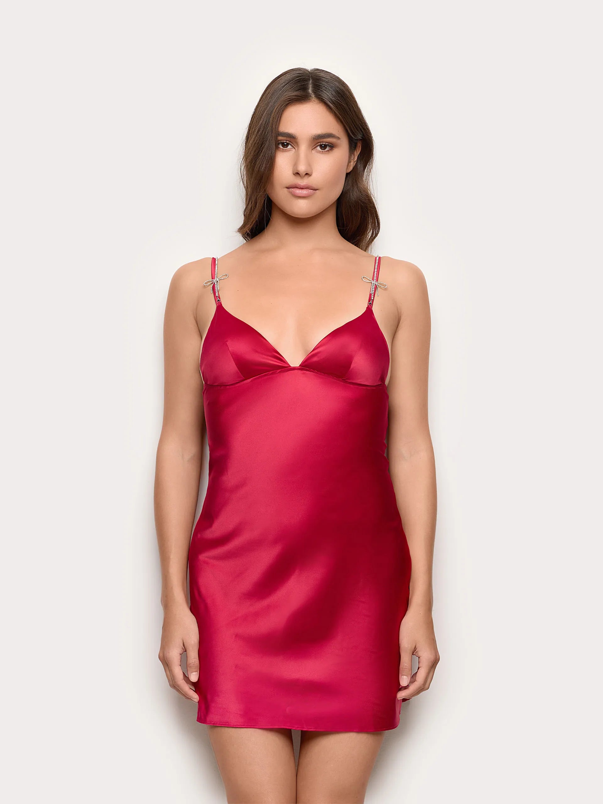 Yamamay_Ruby Red_Jolly Red Satin Jewel Slip_LSOD184001_909_02