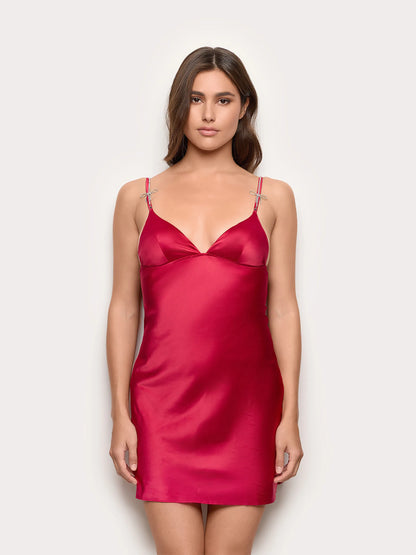 Yamamay_Ruby Red_Jolly Red Satin Jewel Slip_LSOD184001_909_02