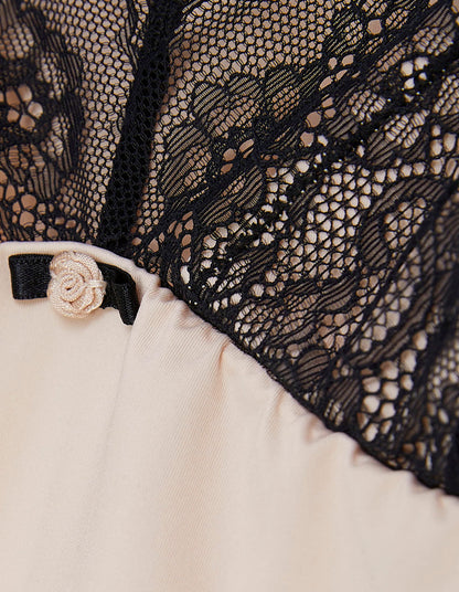 Yamamay_Camille Lingerie Set with Top and Culotte in Stretch Microfiber and Lace_LTCD181001_088_06