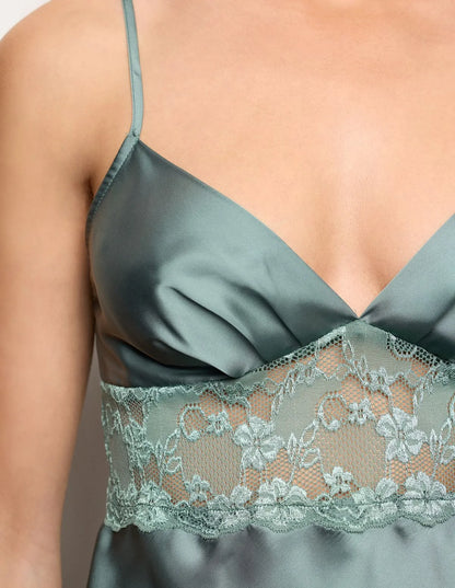 Yamamay_Sage Green_Satin and Lace Top in Sage Green Ð Primula Color_LTOD183003_120_04