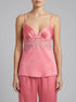 Yamamay_Candy Pink_Satin and Lace Top with Adjustable Straps - Primula Color_LTOD191002_086_00