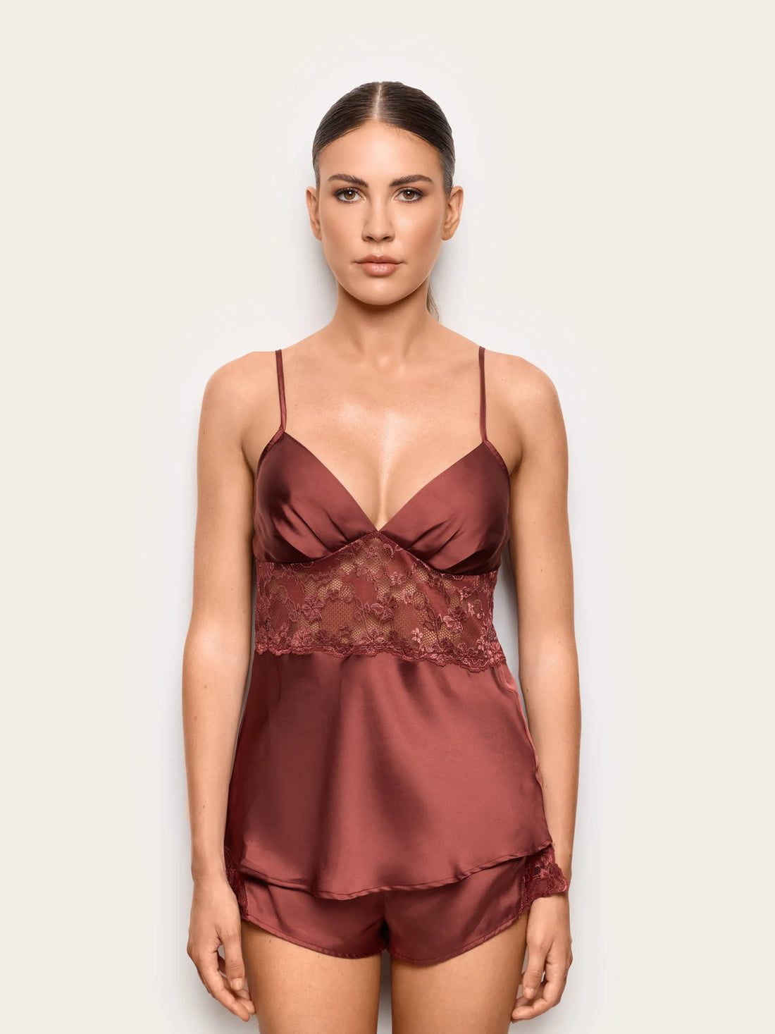 Yamamay BRICK RED Women Top - Primula Color SKU: LTOD193001_092 Image 02