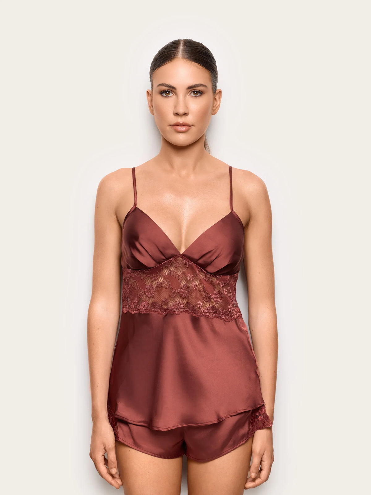 Yamamay BRICK RED Women Top - Primula Color SKU: LTOD193001_092 Image 02