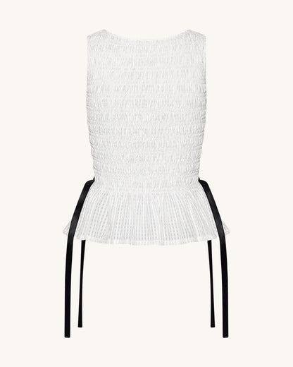 JW PEI_White_Smocked Peplum Sleeveless Top_LTS101-2_White_04