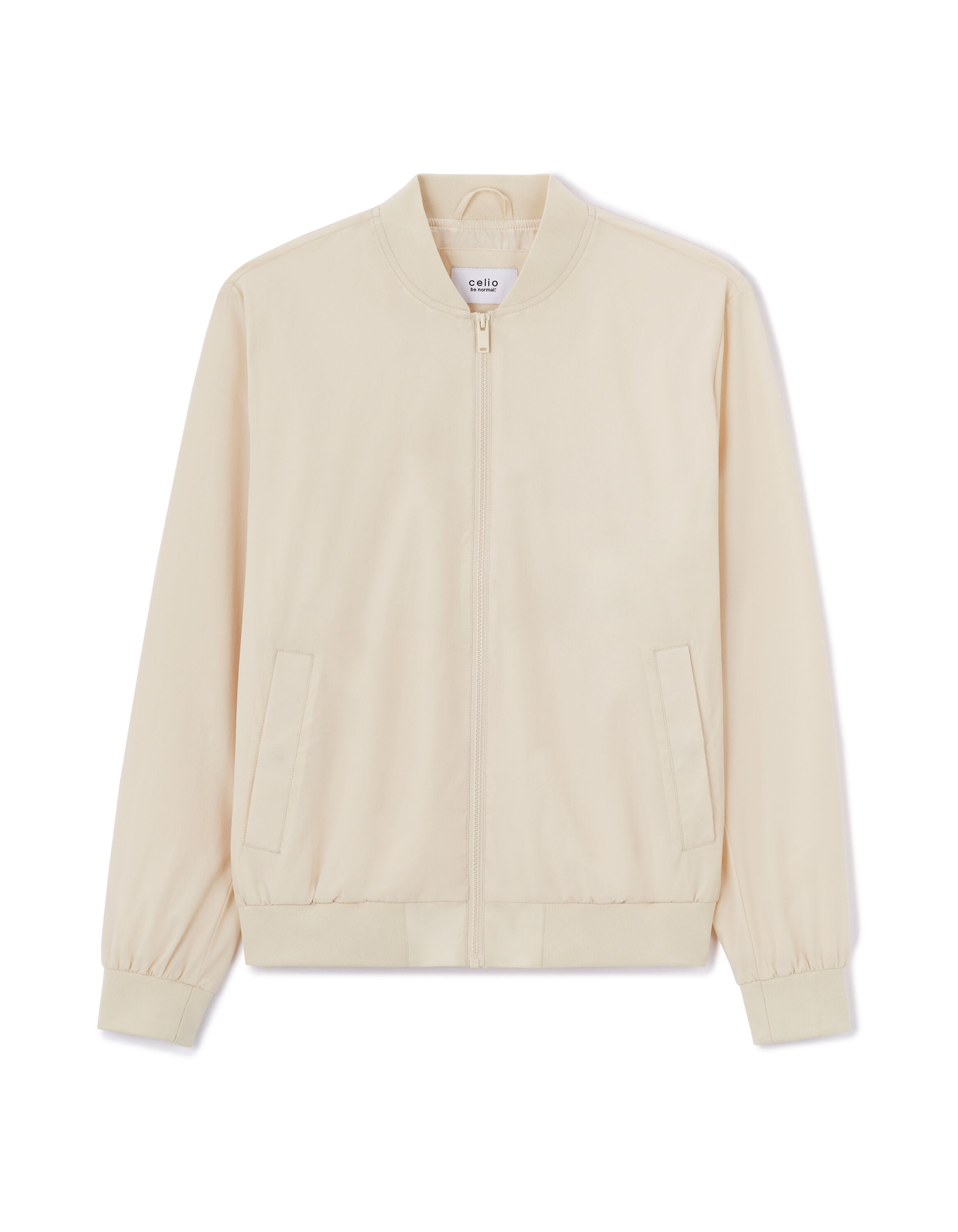 Celio_Ecru Bomber Jacket_LUBLUZ2_ECRU_04