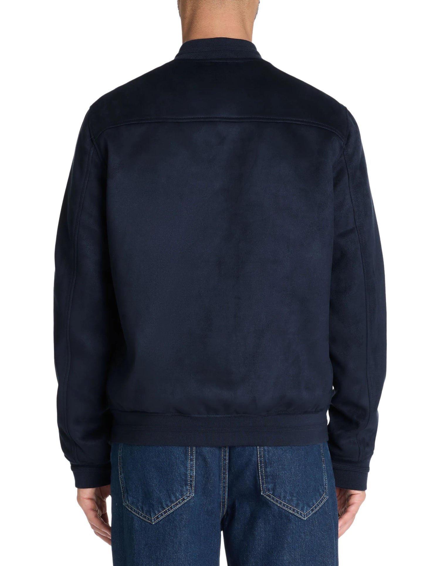 Celio_Navy_Bomber Collar Jacket_LUBOMBSUED_NAVY_03