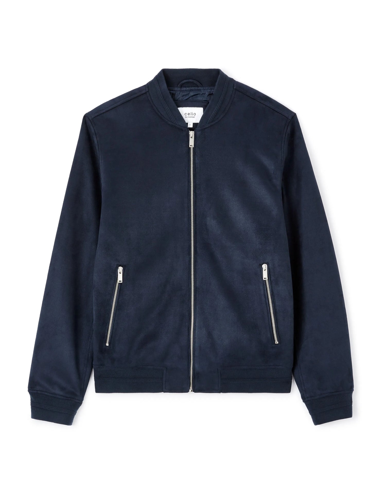 Celio_Navy_Bomber Collar Jacket_LUBOMBSUED_NAVY_06