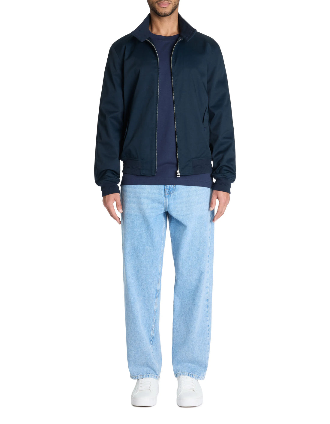 Celio_Navy_Stand-Up Collar Jacket_LUCOTON_NAVY_02
