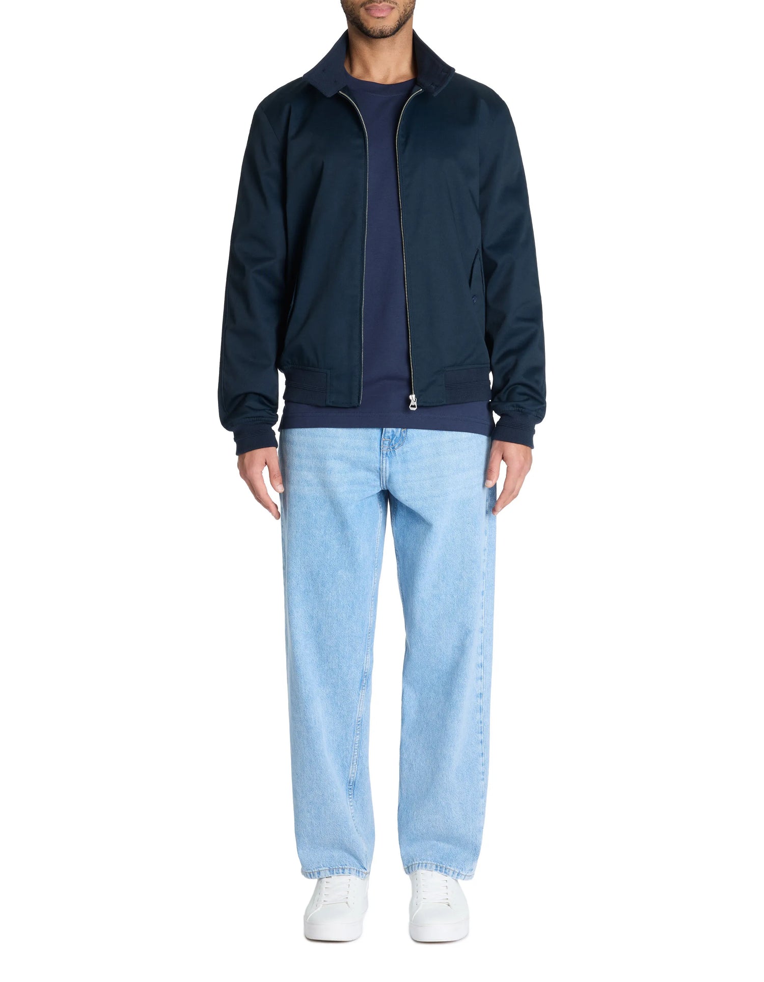 Celio_Navy_Stand-Up Collar Jacket_LUCOTON_NAVY_02