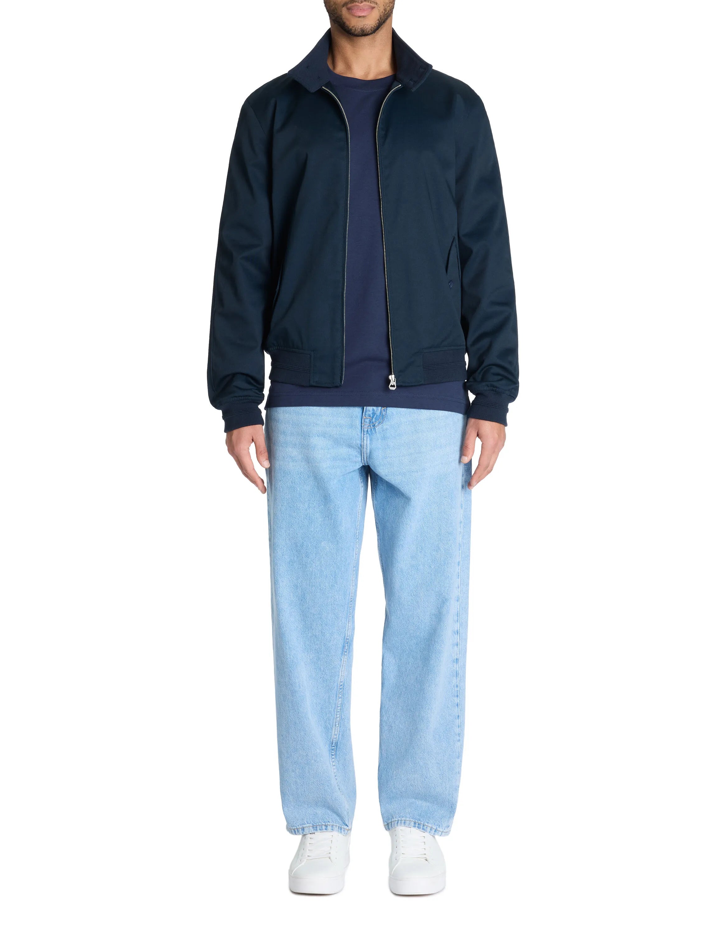 Celio_Navy_Stand-Up Collar Jacket_LUCOTON_NAVY_02