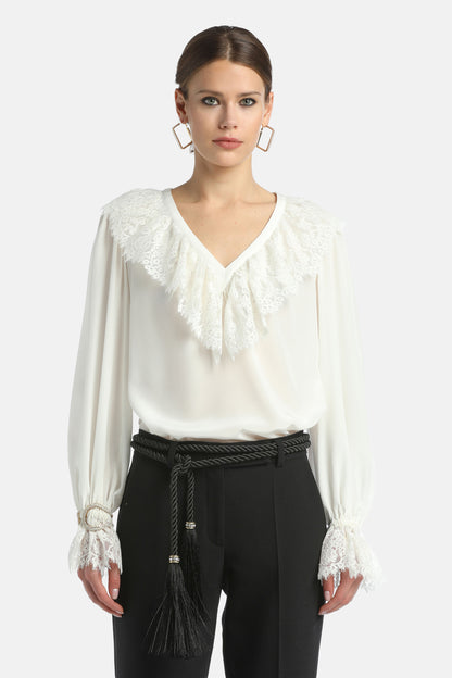 Luisa Spagnoli_Lumino - Elegant Blouse_LUMINO_0202_01