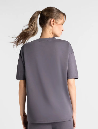 Marie France Bearo Top_Dark Grey Women Bearo Top SKU: LWBEAROTOP_Dark Grey Image 02