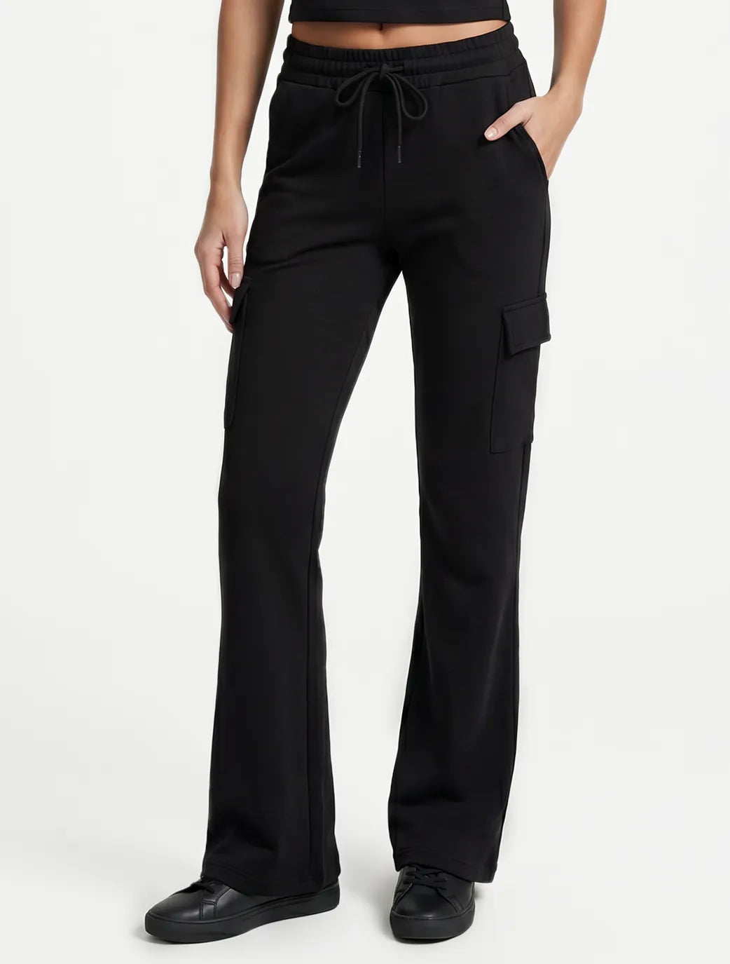 Marie France Black Women Close Pant SKU: LWCLOSEPANT_BLACK Image 03